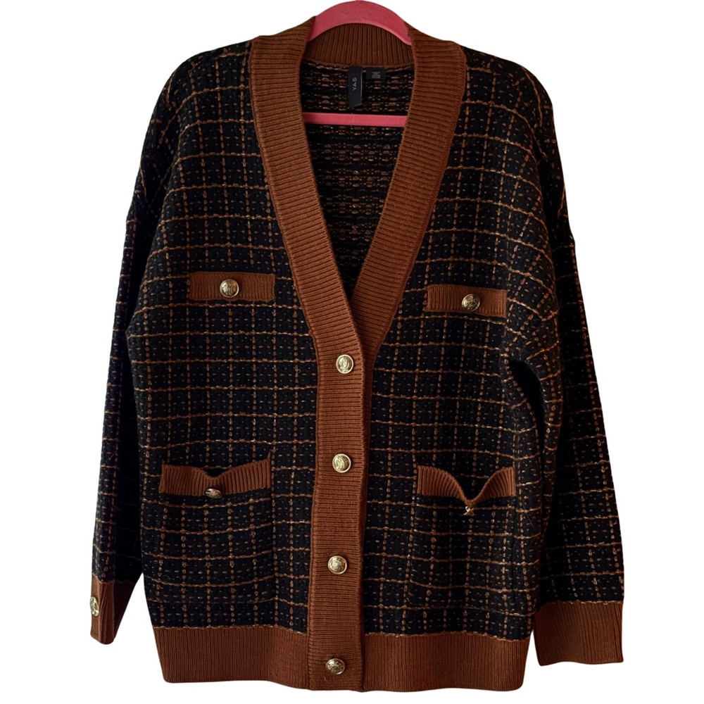 ASOS Y.A.S. Boucle Cardigan Large